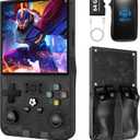 R36MAX Retro Handheld Game Console, 4.0 inch Retro Gaming Console with 64GB Memory, Video Game Consoles with 4000mAh Battery and 30+ Emulators, Ink Black