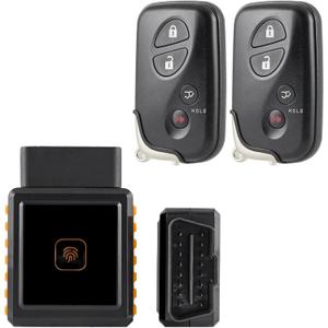 2Pcs DIY Smart Key Fob Replacement Kit for 2010-2015 Lexus RX350 RX450h GX460 08-13 Lexus LX570 11-16 Lexus CT200h Keyless Entry Remote Control 271451-5290 GNE
