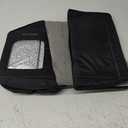 Rest-Eazzzy Cat House for Outdoor Cats, Weatherproof and Insulated Feral Cat House with Mat and Canopy, Easy to Put Together, Selfwarming Cat Shelter for Winter(13 * 13 * 14" Black with Support)