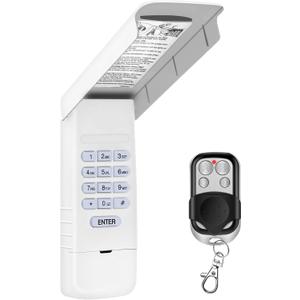 LiftMaster 878MAX 893MAX Secuity+2.0 Universal Garage Door Opener Keypad & Remote