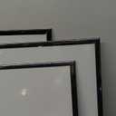 upsimples 20x28 Picture Frame Black Pack of 3, Scratch-Proof Poster Frames 20 x 28 for Photo Gallery - Slide-In Strips, Horizontal or Vertical Wall Mounting