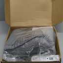 Zakkart Foldable Cat Hammock for Window with Bolster - Cordless, Fold-Up, Three-Side Bolstered Machine Washable Fluffy Bed, Robust Metal Frame - Cat Window Perch for Large Cats and Kittens - Gray