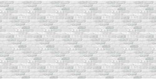 Fadeless Design Roll Brick White - 48 in. x 50 ft.