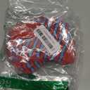 Funny Crazy Character Socks,Red and Blue Striped World Book Day Costume Socks Mid Calf Crew Sock,Cat Book Characters Costume Accessories for Womens Mens