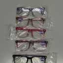 CCVOO 5 Pack Reading Glasses Blue Light Blocking Women/Men, Anti UV Ray/Glare Readers Fashion Eyeglasses with Spring Hinge (B3 Mix,1.50)