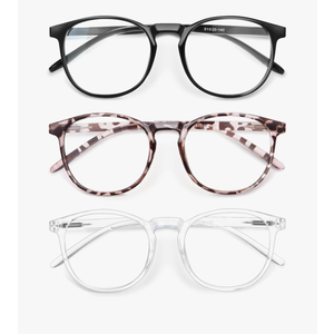 IBOANN Iconic Blue Light Glasses for Woman - Computer Glasses 99% Blue Light Blocking - Anti Eyestrain & UV Glare Protection