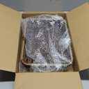 LemonRoad Wicker Casserole Basket 3-Quart Woven Basket Carrier Decorative Container Serving Trays for Aluminum Foil Pan Bakeware Casserole Dish Baking Tins - Heat-Resistant Handle for Safe Transport