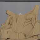 BRABIC Front Closure Post Surgery Compression Wireless Everyday Bras for Women Mastectomy Support (Medium, Beige)