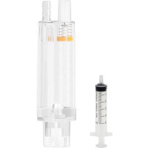 ZRDR Co2 Bubble Counter, with Check Valve, for Threaded Connection of Co2 Generator Regulator Planting Aquarium