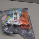 6 Pack Copper Compression Socks for Women and Men Circulation-Best Support for Medical, Running,Nursing,Athletic (Small-Medium, C-grey+pink+navy Blue+blue+grey+orange)