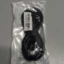 3 Prong AC Power Cord 10ft Long Standard | 125V-250V | for Computer, Monitor, TV, Printer, Power Supply PSU Electric Cable Replacement Power Cord