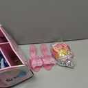 Princess Dress Up for Girls, Dress Up Clothes for Girl with Princess Shoes, Toddler Girls Boutique, Pretend Play Gifts for Little Girl Aged 3-6 Years Old (Pink)