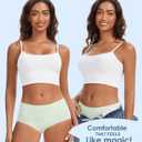 YESWEL Incontinence Underwear For Women, Reusable Washable Leak-proof Lightweight Briefs for Postpartum, Bladder Leak, 5 Pack (Multicolor01, Medium)