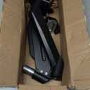 Suptek Monitor Mount Gas Spring Monitor Arm Desk Mount Fully Adjustable Fits 17 20 22 23 24 26 27 32 35 inch Monitors Weight Capacity up to 24.25 lbs (black)