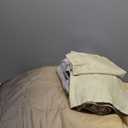 Ombre Comforter Set Yellow White Grey Bedding Set Queen Size Colorful Gradient Down Comforter Modern Abstract Quilt Duvet Insert Soft Warm Lightweight Room Decor 1 Comforter With 2 Pillowcases