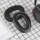 INF Replacement Earpads Cushions for Sennheiser PXC550 PXC480 MB660 Headphones, 1 Pair Ear Pads with Soft Memory Foam with Premium Protein Leather, Noise Isolating Earpads(Black)