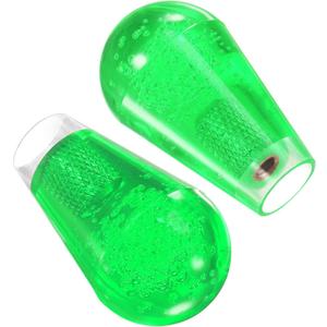 uxcell Ellipse Oval Joystick Head Rocker Ball Top Handle Arcade Game Replacement Green 2pcs