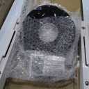 Ideal Pet Products Aluminum Pet Patio Door, Adjustable Height 77-5/8" to 80-3/8", 7" x 11-1/4" Flap Size, White