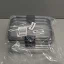 Rubbermaid Brilliance Food Storage Container, Large, 9.6 Cup, Clear, 3 Pack