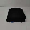 Amazon Basics Comfortable Back Support Cushion for Office Chairs, Memory Foam, Black