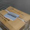 Furologee Nightstands Set of 2, End Table with 2 Fabric Drawers, Night Stand with 2 Hooks, Open Wood Shelf Bedside Table for Bedroom/Living Room/White