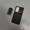 Keallce Case for Samsung Galaxy S24 Ultra 6.8'' Crossbody Wallet Case Galaxy S24 Ultra 5G with RFID Blocking Card Holder, 360?Stand Ring Flip Leather Cover Strap Women for Samsung S24 Ultra Black