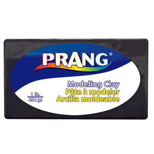 Prang Modeling Clay - 1 lb Block - Black
