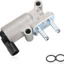Fuel Injection Idle Air Control Valve Compatible with Honda CR-V L4 2.0L 1997-2001 Civic 1993-1996 IAC Idle Air Control Valve Replacement for 36450P0D004 46450P0D004 AC275 2H1121 2IAC0007