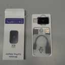 Wireless CarPlay Adapter for iPhone, Convert Wired to Wireless Apple CarPlay Adapter, Mini Size with Extension Cable USB & USB-C/Type-C, Stable Control & No Delay, Black