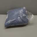 Bathroom Rugs Chenille Bath mat 2 Piece Set, Super Absorbent, Strong PVC Non Slip Backing, Bath mats for Bathroom, Plush Shaggy, Thick, Machine Washable, Bathtub, Toilet .(Medium Blue)