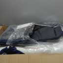 Tidore Orthopedic Dog Beds for Medium Dogs, Durable Egg Crate Foam Sofa Dog Bed wit Washable Removable Cover,Waterproof Lining,Pet Bed for Large Dogs (Navy Blue-Velvet, 31.5" L x 25.2" W x 7" Th)