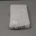 Amazon Basics Lightweight Ruffled Bed Skirt, Classic Style, Soft and Stylish 100% Microfiber with 16" Drop, Wrinkle Resistant, Machine Washable, Queen, Bright White, Solid