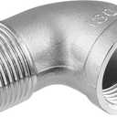 90 Degree Street Elbow, 1" NPT Male x Female 304 Stainless Steel Street Pipe Fittings