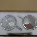 Double Walled Glass Coffee Mugs 16 OZ, Borosilicate Glass Coffee Cups Set of 2 with Spoons, Insulated Clear Coffee Mug for Hot Beverages, Cappuccino, Latte, Tea Bag.