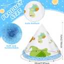 20 Pcs Velvet Pee Shield for Baby Boy Pee Cover Diaper Changing Accessory Reusable Cap Strong Water Absorption Shield for Newborn Gift