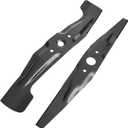 Replacement 72531-VH7-000 (Upper) & 72511-VH7-000 (Lower) Blades Kit, Compatible with 21" Cut Hon da HRX217, HRX217K1, HRX217K2 Lawn Mowers, 2 Blades
