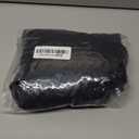 Spandex 6 Foot Rectangle Table Cloth, Elastic Fitted Tablecloths for Picnic, Stretch Washable Patio Table Cover for Outdoor, Camping, Banquet and Parties (Black, 36"x72")