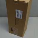 A-KARCK 4 Inch Inlet Exhaust Tip, Bolt On 4" Inlet 5" Outlet 12" Long Black Coating Exhaust Tailpipe Tip, Stainless Steel Rolled Edge