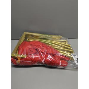 7.2ft Round Backdrop Stand and Red Covers 1 Stable Balloon Arch Stand with Base and 1 Polyster Circle Arch Covers Metal Wedding Arch Backdrop Stand Frame for Parties Baby Shower Garden Decorations