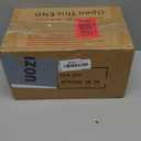 FEMILA 8.5" Oval Bulkhead Light, Outdoor Wall & Ceiling Flush Mount Sconce, Nautical Outdoor Lighting Aluminum with Ripple Glass, Outdoor Wall Sconce for Porch Patio Garage, 4FYX104F BK SW