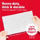 Petkin Pet Wipes for Dogs and Cats, 100 Large Wipes - Removes Dirt & Odor Like Washing Hands - Cleans Ears, Face, Butt, Eye Area - Convenient, Ideal for Home or Travel - 1 Pack of 100 Wipes