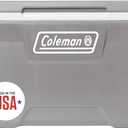 Coleman Classic Series Insulated Portable Cooler, Leak-Resistant Outdoor Hard Cooler Keeps Ice up to 5 Days, 52/70/120/150 Quart (Rock Grey)