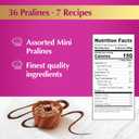 Lindt Mini Pralines, Assorted Chocolate Candy Pralines With Premium Filling, Great For Gift Giving, 6.2 oz. Gift Box (EXP 07/31/26)