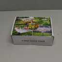 4 Zone Water Timer for Garden Hose, 4 Outlets Sprinkler Timer for Watering with Brass Inlet,Rain Delay/Automatic/Manual Irrigation System for Garden Sprinkler Controller for Lawn Yard Garden