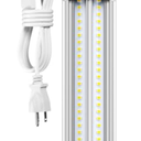 LED Grow 'Shop Lights,Super Bright 19500LM 5000K 8FT Led Shop Light, Linkable 2FT 14W Garage Ceiling Lights for Garage Ceiling Workshop Warehouse