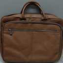 Samsonite Classic Leather Toploader Briefcase, 16. 0" X 12. 0" X 5. 0", Cognac