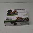 Lawn Aerator Shoes for Grass.Metal Bottom Double Layer Soil Yard Aerator Lawn Tool,Lawn Spike Shoes for Patio Garden Manual Air Aeration Tool for Lawn (Orange)