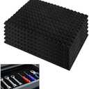 SK Studio 6PCS Tool Box Liner, Trap Mat Universal Tool Drawer Organizer, Non Slip 1 inch Thick Toolbox Foam Inserts for Cabinet, Shelf, Workbench, 23.6x15.7 inch