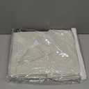 H.VERSAILTEX 72 inch Blackout Curtains, 100% Absolutely Blackout Thermal Insulated Textured Linen Look Curtain Draperies Anti-Rust Grommet Linen Curtains Blackout, 2 Panels, Natural