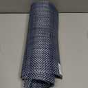 Chilewich Basketweave Placemats - Woven Placemats Set of 4 - Reusable, Stain-Resistant, Indoor/Outdoor Tabletop Protection - Denim - 14" x 19" Rectangle